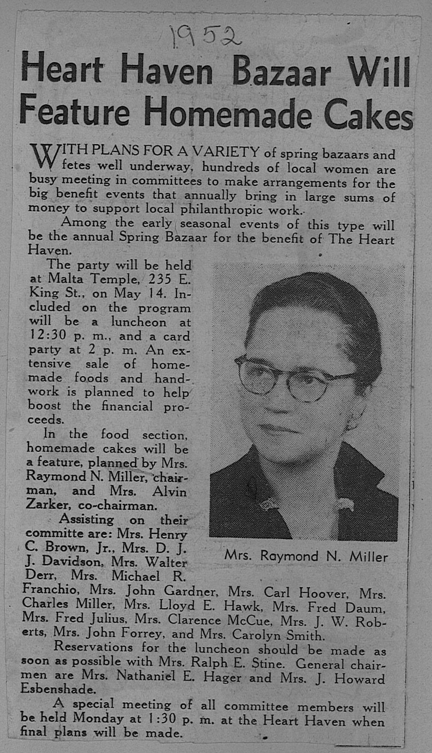 ArticleMiller Raymond N Mrs1952 Mennonite Life